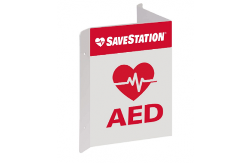 3D Indoor AED Sign